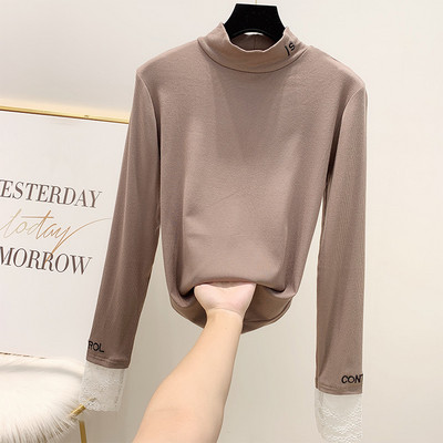 Γυναικέιο ζιβάνκο με δαντέλα σε τέσσερα χρώματα