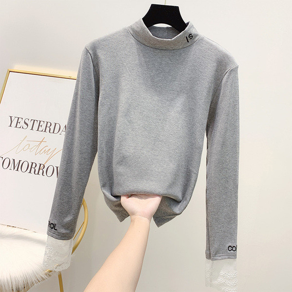 Γυναικέιο ζιβάνκο με δαντέλα σε τέσσερα χρώματα