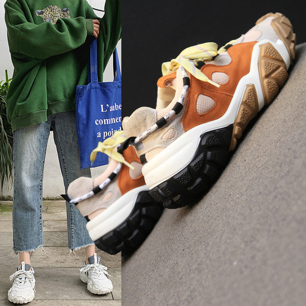 Adidasi moderni de dama cu talpa aspra in mai multe culori