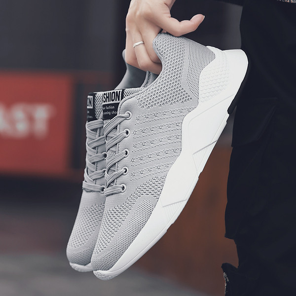 Tenisi casual barbati model uni cu sireturi in trei culori