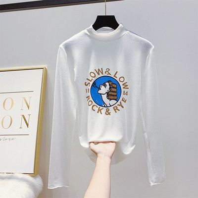 Bluză de damă modernă cu aplicație în mai multe culori