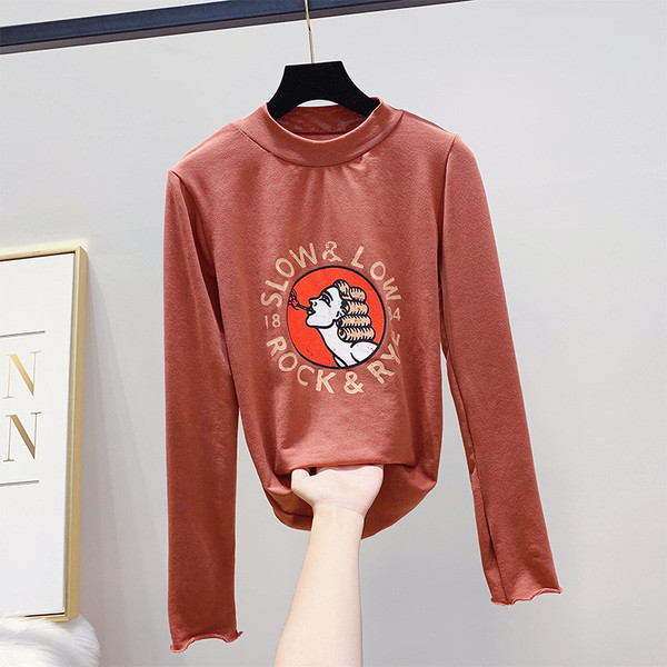 Bluză de damă modernă cu aplicație în mai multe culori