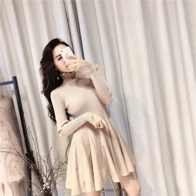 Rochie de dama cu dantela in trei culori