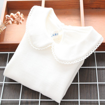 Νέο μοντέλο παιδικό μπλουζάκι με κεντήματα σε λευκό χρώμα