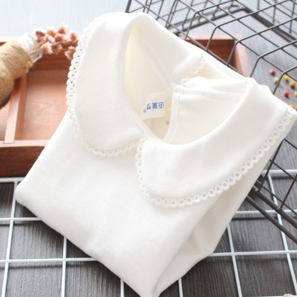 Νέο μοντέλο παιδικό μπλουζάκι με κεντήματα σε λευκό χρώμα