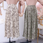 Modern női rakott szoknya mintával - többféle színben