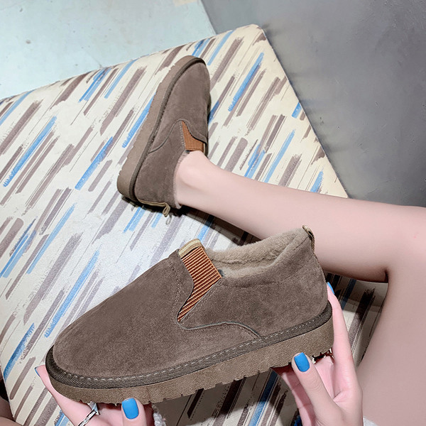 Γυναικεία  χειμερινά παπούτσια  με απαλή επένδυση σε τρία χρώματα