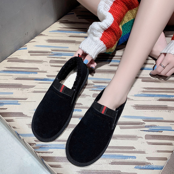 Γυναικεία  χειμερινά παπούτσια  με απαλή επένδυση σε τρία χρώματα