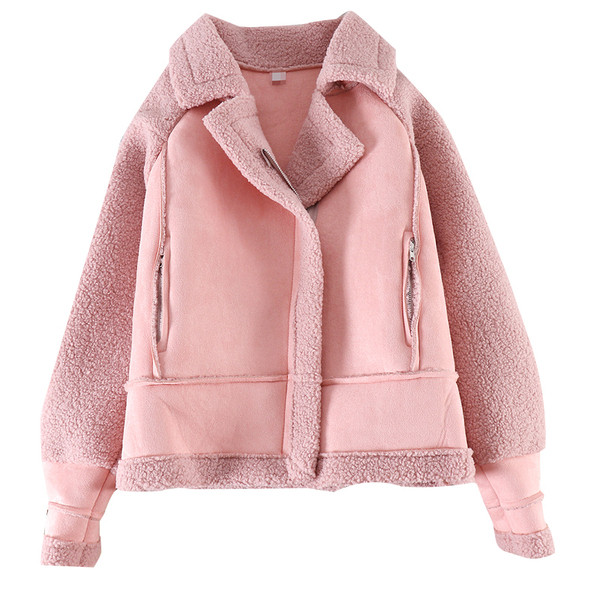 Palton casual dama cu fermoar in mai multe culori