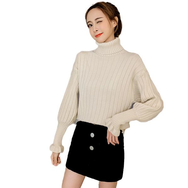 Pulover casual dama cu decolteu O - mai multe culori