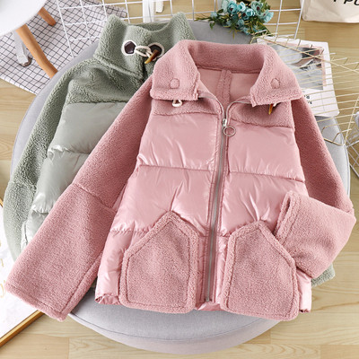 Női alkalmi kabát cipzárral és magas gallérral, négy színben