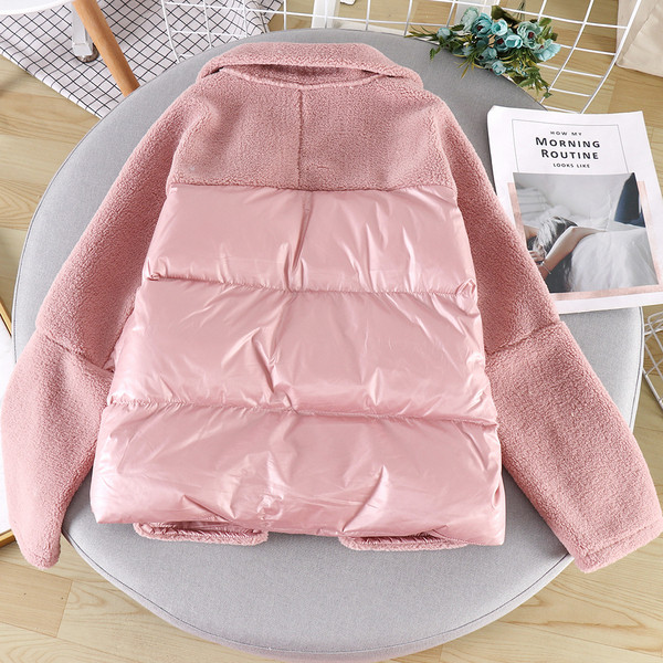 Női alkalmi kabát cipzárral és magas gallérral, négy színben