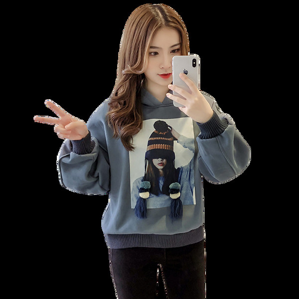 Νέο μοντέλο γυναικείο φούτερ με κουκούλα σε κίτρινο, κόκκινο και μπλε χρώμα