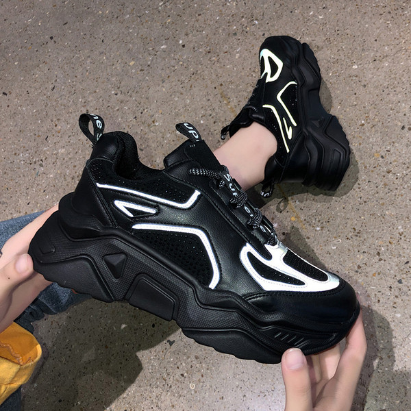 Adidasi sport si casual dama cu talpa inalta in trei culori