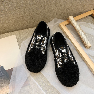 Pantofi dama casual cu puf in mai multe culori