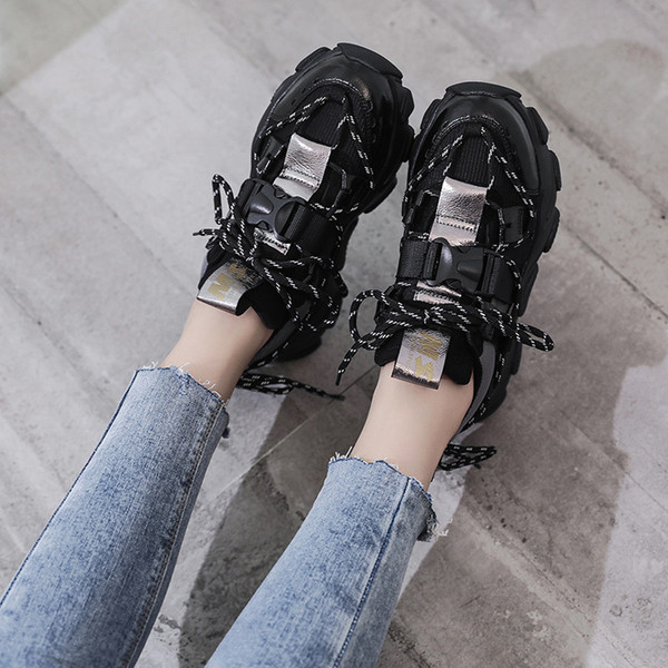 Adidasi sport si casual dama in doua culori cu cravate