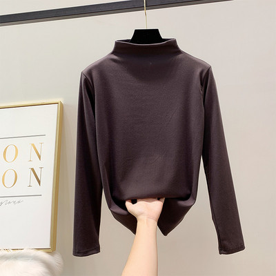 Bluză de damă cu guler polo în patru culori