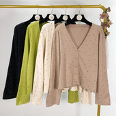 Vesta de dama scurta si lata cu elemente metalice in mai multe culori