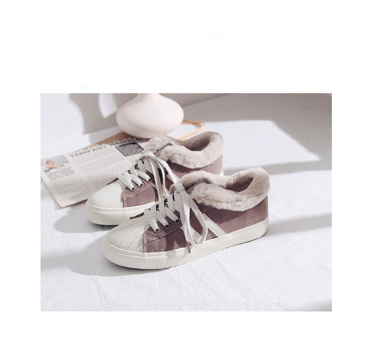 Νέο μοντέλο μοντέρνα γυναικεία αθλητικά  παπούτσια με μαλακή επένδυση σε μαύρο και ροζ χρώμα