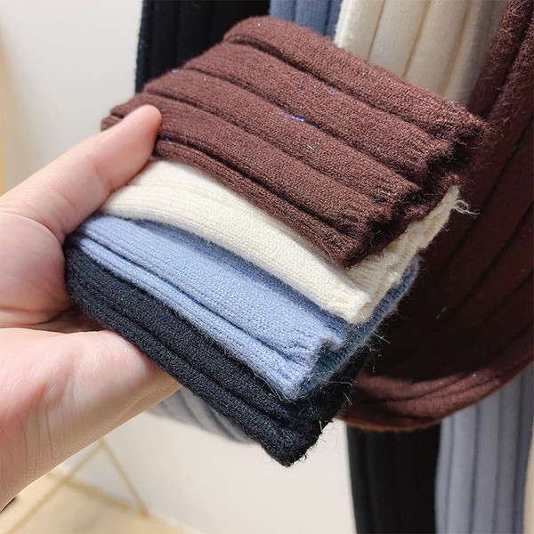 Pulover de dama modern cu efect stralucitor si guler polo in patru culori