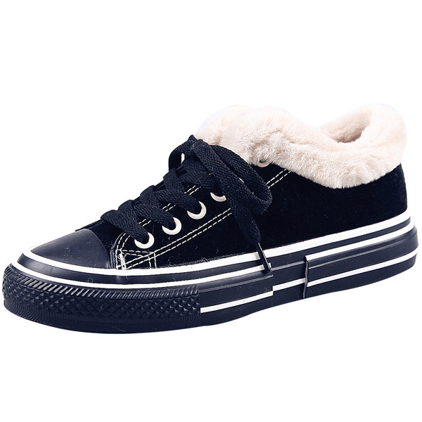 Aktuális női tornacipő puha béléssel fekete, bézs és rózsaszín színben