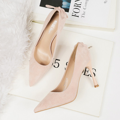 Κομψά γυναικεία παπούτσια  με ψηλό τακούνι σε διάφορα χρώματα