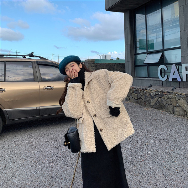 Дамско модерно пухено палто в три цвята