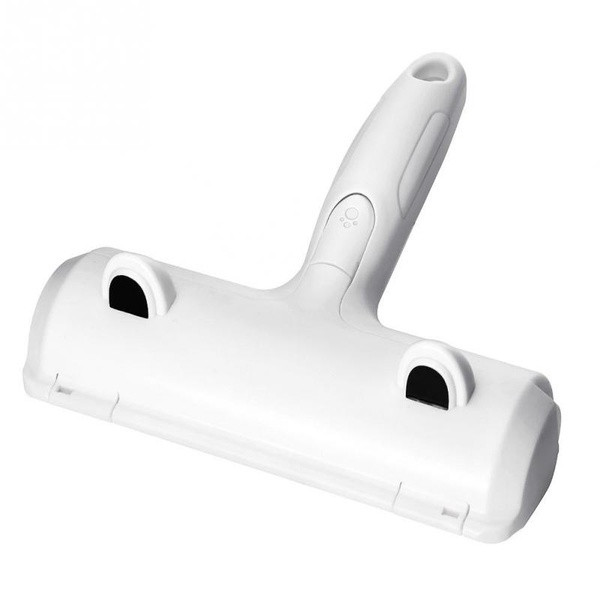 Perie pentru curățarea părului animalelor de companie cu dimensiunile 19cm * 7cm * 12cm în alb