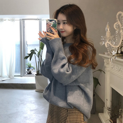 Pulover de dama lat cu fante in multe culori