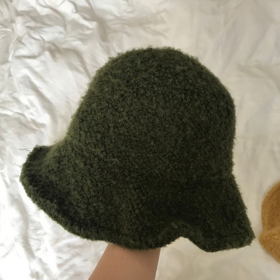 Γυναικείο μοντέρνο καπέλο σε κίτρινο, πράσινο, μαύρο και μπορντό χρώμα