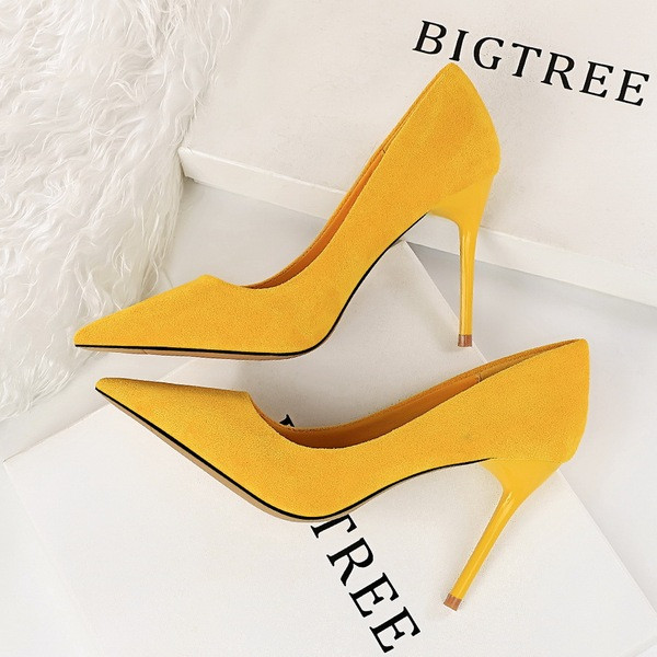 Cizme de dama stilate din piele intoarsa ecologica model ascutit in mai multe culori