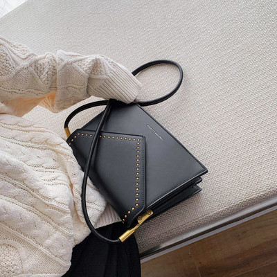 Geanta casual dama din piele ecologica cu maner lung - doua modele