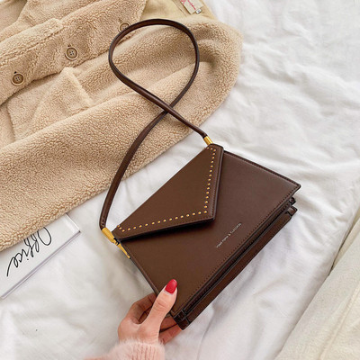 Geanta casual dama din piele ecologica cu maner lung - doua modele