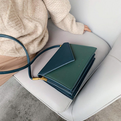 Geanta casual dama din piele ecologica cu maner lung - doua modele