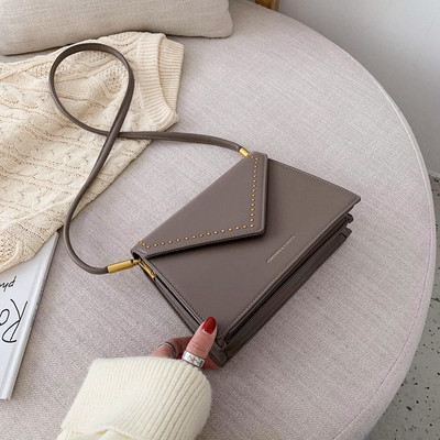 Geanta casual dama din piele ecologica cu maner lung - doua modele