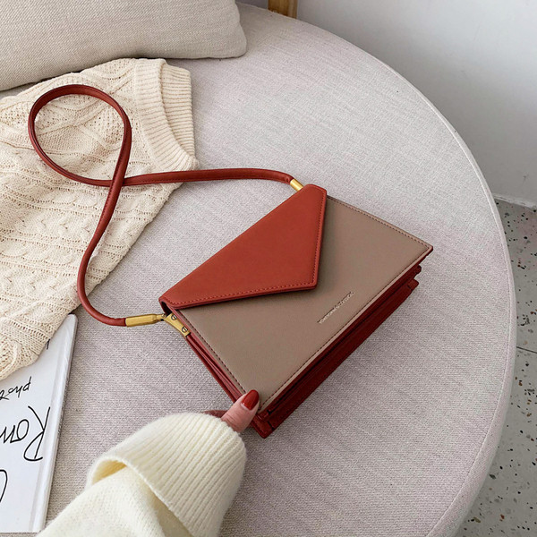 Geanta casual dama din piele ecologica cu maner lung - doua modele