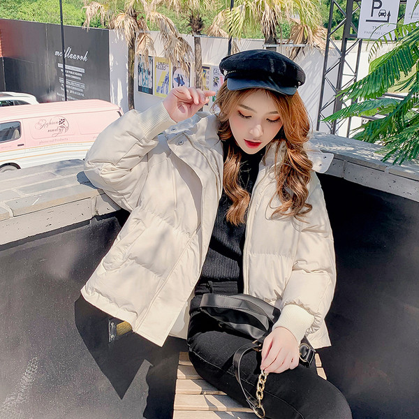 Geaca casual de dama cu gluga in verde si bej