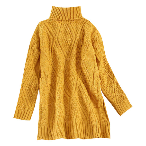 Pulover de dama cu guler polo in patru culori