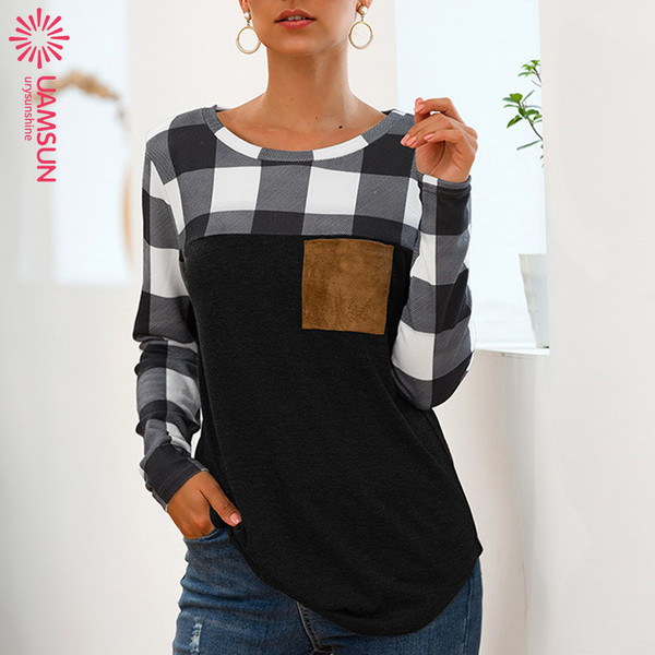 Lezser női blúz hosszú ujjal és zsebbel négy színben