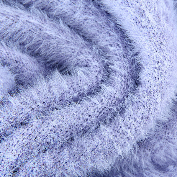 Pulover de damă modern în patru culori, cu decolteu oval și mâneci lungi