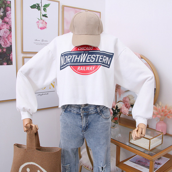 Bluza dama casual model nou - model scurt in mai multe culori