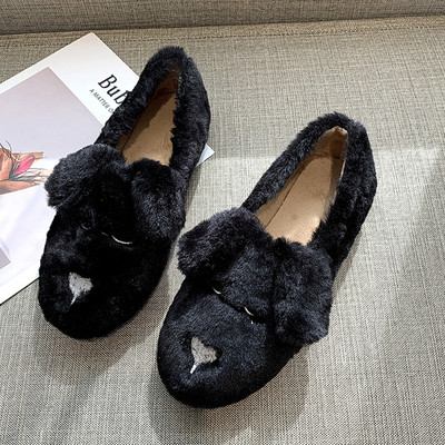 Papuci dama cu element 3D in trei culori