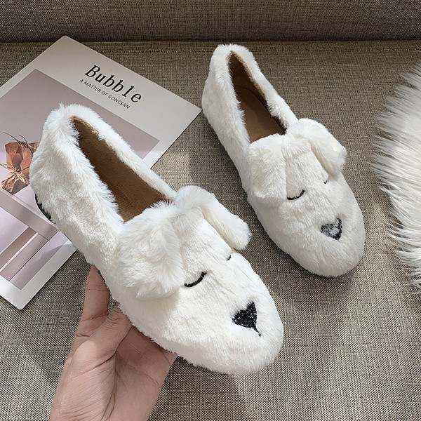 Papuci dama cu element 3D in trei culori