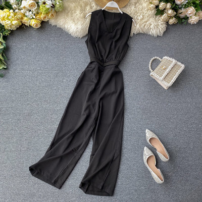 Női overál spitz nyakkivágással több színben