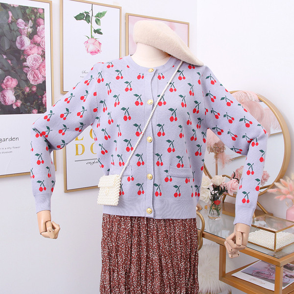 Cardigan de damă actual cu model în negru, alb, albastru și galben