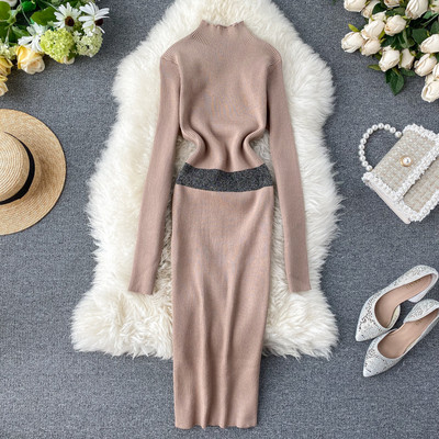 Rochie de dama cu guler polo in mai multe culori