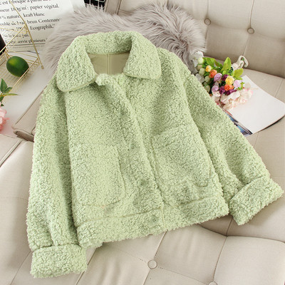 Női alkalmi kabát zsebekkel és gallérral több színben