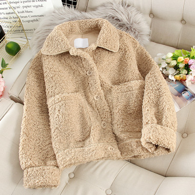 Női alkalmi kabát zsebekkel és gallérral több színben