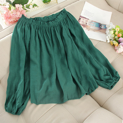 Γυναικεία μπλούζα φαρδύ μοντέλο μεντεκολτέ σε διάφορα χρώματα