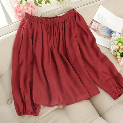 Γυναικεία μπλούζα φαρδύ μοντέλο μεντεκολτέ σε διάφορα χρώματα